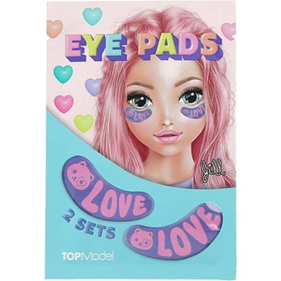 Top Model Маска за очи, 2 комплекта в опаковка, Джил, LOVE