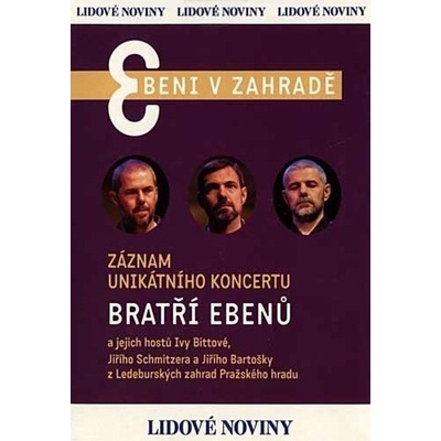 Ebeni v zahradě DVD
