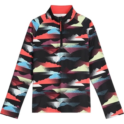 Spyder Surface 1/2 Zip JR Multi Mountain Print