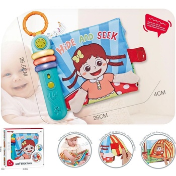 Chipolino Музикална бебешка книжка Chipolino - Намери ме (DIG02406202)