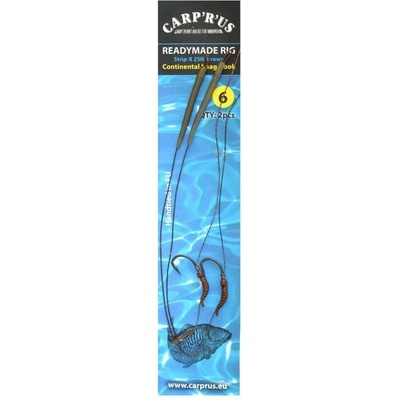 CARP'R'US Ready Rig Strip-X Mat Brown 25lb Continental 6 2ks