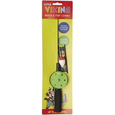 KINETIC - Dětský prut Little Viking Beach & Pier Combo Display Green