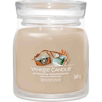 Yankee Candle Afternoon Scrapbooking типична свещ средна 368 гр
