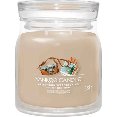 Yankee Candle Afternoon Scrapbooking типична свещ средна 368 гр