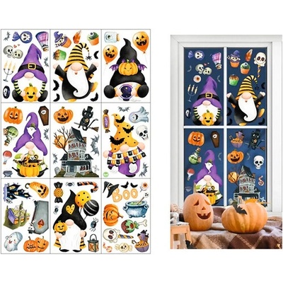neuvedené Dekorácia na okno Halloween 20 x 30 cm