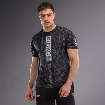 Venum | Официален Вносител за България Тениска Karate Combat by Venum Dry-Tech T-Shirt - Black/Grey - XL
