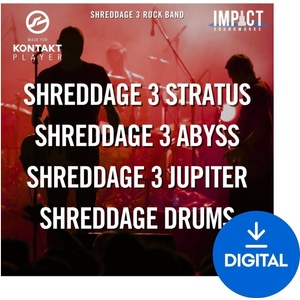 Impact Soundworks Shreddage 3 Rock Band (Дигитален продукт)