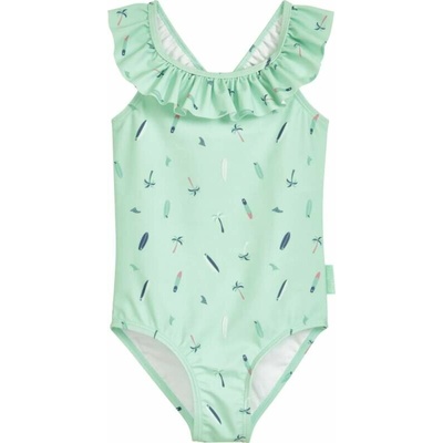Jednodílné dívčí plavky surf palm Playshoes