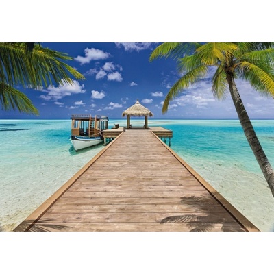 Komar 8-921 Fototapeta papierová Beach Resort rozmery 368 cm x 254 cm