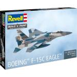 Revell Сглобяем модел Revell - Изтребител Boeing F-15C Eagle, 200 части (R03778)