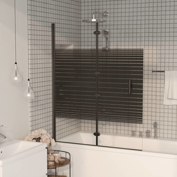 zahrada-XL Skládací sprchový kout ESG 120 x 140 cm černý