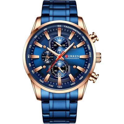 Curren Часовник curren na-14257 - Син kp14257 (na-14257)