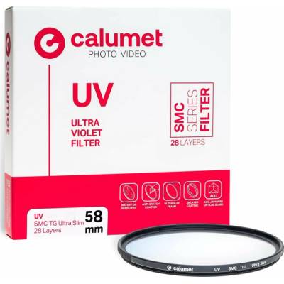 UV Calumet SMC TG Ultra Slim 28 vrstev 58 mm