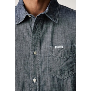 GUESS риза мъжка от деним RONNIE (M6YH44.D1297)