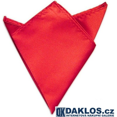 Daklos Společenský kapesníček / kapesník do saka bordový / vínově tmavě červený