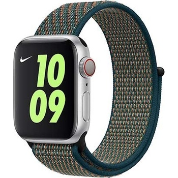 Apple Watch 40mm Hyper Crimson/Neptune Green Nike Sport Loop MXN22ZM/A