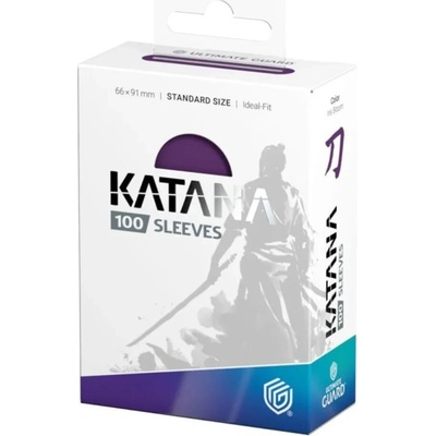 Ultimate Guard Katana Sleeves Standard Size Obsidian Shard obaly 100 ks