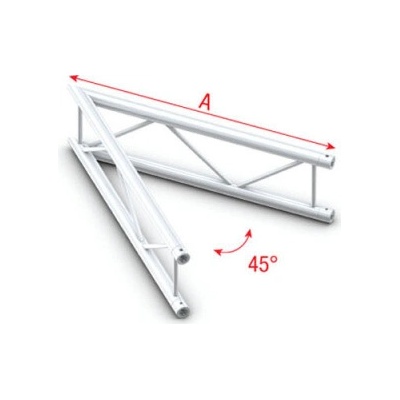 Showtec FS30-001V Corner 45 Degrees Vertical Incl. Conncetors