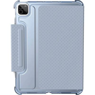 Urban Armor Gear Gear U Lucent Case - удароустойчив хибриден кейс от най-висок клас за iPad Air 4 (2020), iPad Pro 11 (2020), iPad Pro 11 (2018) (син-прозрачен)