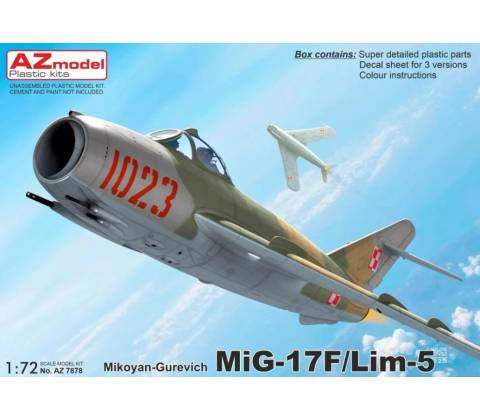 AZmodel MiG 17F/Lim 5 1:72