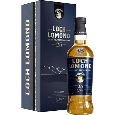 Loch Lomond Single Malt 25y 46% 0,7 l (kazeta)
