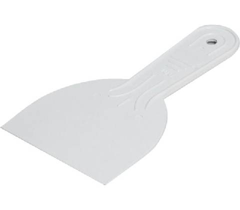 Špachtle plast 100mm bílá