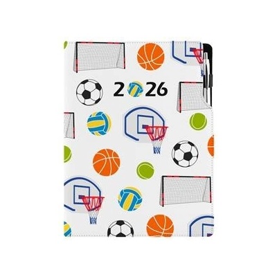 Design A4 denní 2026 Sport