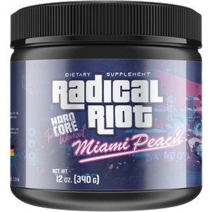 American Supps Radical Riot V3 Hardcore Pre Workout [340 грама] Праскова