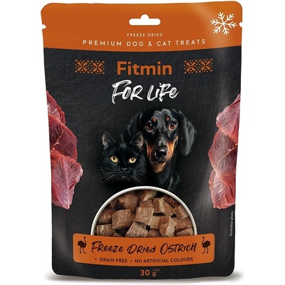Fitmin For Life Dog & Cat treat Freeze Dried ostr.with chick. 10 ks 30 g