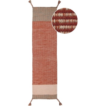 Flair Rugs Пътека от оранжева вълна , 60 x 200 cm Anu - Flair Rugs (503119368582)