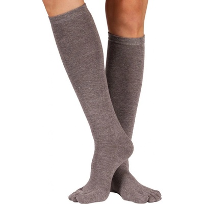 ToeToe KNEE-High prstové podkolenky Šedá – Hledejceny.cz