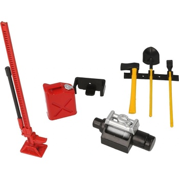 ROBITRONIC Декоративни аксесоари за краулер катерач Crawler Tool kit with holder Decor Red R21010R (R21010R)
