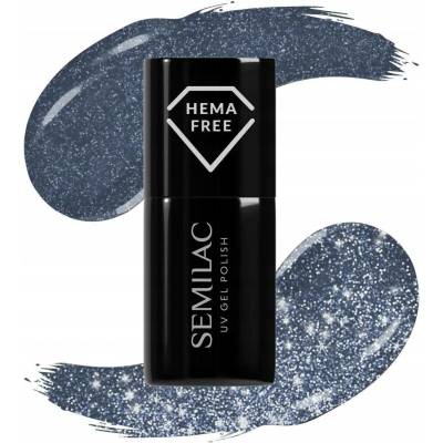 SEMILAC 398 Classy & Sassy Hybridní lak Day&Night 7 ml