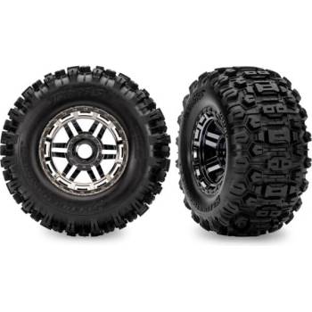 Image 1 of Traxxas колело 2.8", гума Maxx All-Terrain, джанта черен хром (2)