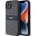 DKNY Кейс DKNY Leather Mono Stripe & Metal Logo за iPhone 15/14/13, черен (3666339260354)