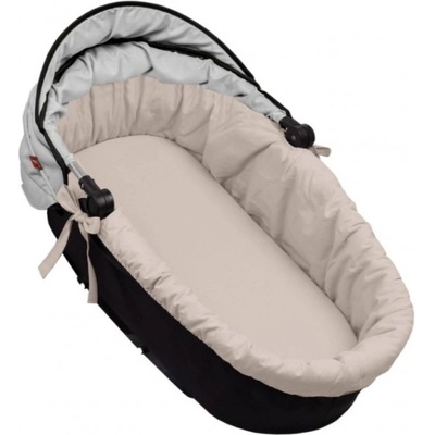 Baby Nellys Bavlnená vložka do kočíkov/koše s penovým matracom bežová