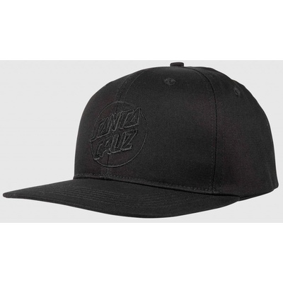 SANTA CRUZ Tonal Dot Snapback Black
