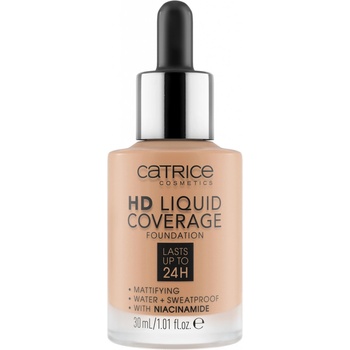 Catrice HD Liquid Coverage Foundation make-up 40 Warm Beige 30 ml