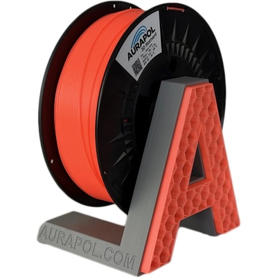 Aurapol PLA Neon coral částečně transparentní 1 kg 1,75 mm
