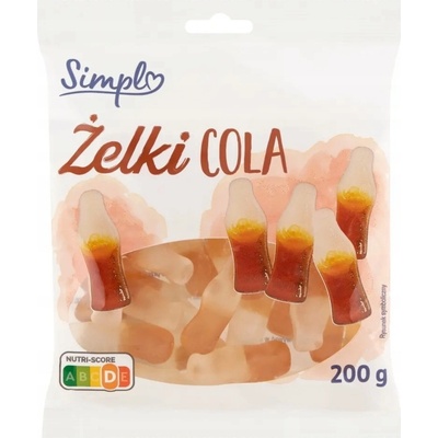 Simply želé Cola lahvičky 200 g