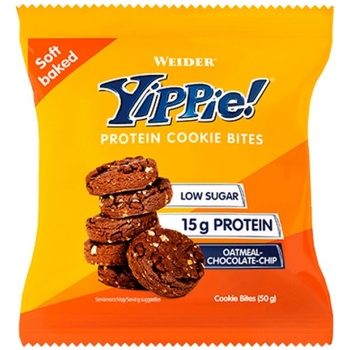 Weider Yippie Protein Cookie Bites [50 грама] Овесени ядки с парченца шоколад