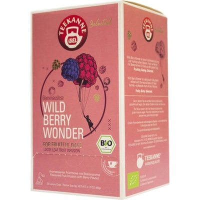 Teekanne Bio Luxury Wild Berry Wonder čaj 75 g