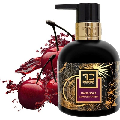 Dedra přírodní zvláčňující mýdlo s glycerinem a Aloe vera Midnight Cherry 320 ml