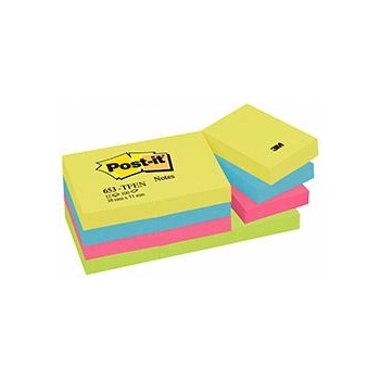 Image 1 of 3M Кубче Post-it 38х51мм 653 Energetic 12бр