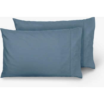 Dilios Комплект две калъфки за възглавница 50/70 см НЮАНСИ Син, 100% памук ранфорс