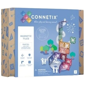 Connetix Pastel Ball Run Expansion 80 ks