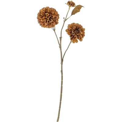 Bloomingville Umelá kvetina Chrysantemum Orange 66 cm