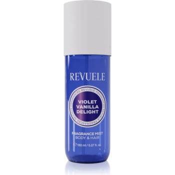 Revuele Violet Vanilla Delight Fragrance Mist парфюмна мъгла за тяло и коса за жени 150ml