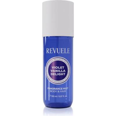 Revuele Violet Vanilla Delight Fragrance Mist парфюмна мъгла за тяло и коса за жени 150ml