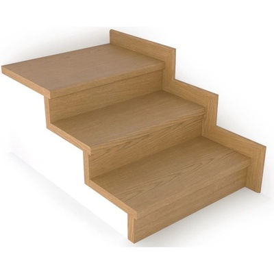 TopStep FLEX Schodový nášlap 340x1200x11 mm Dub natur